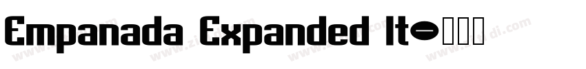 Empanada Expanded It字体转换